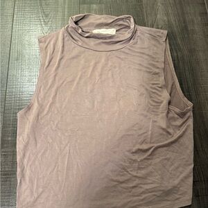 Together Sleeveless Lavender Tank Top